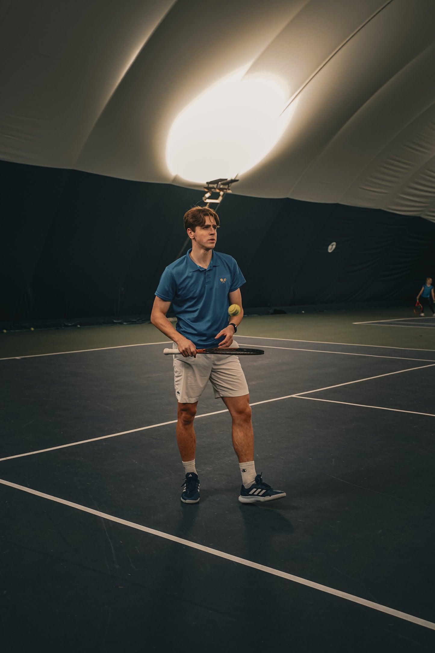 Cobalt Blue match polo T